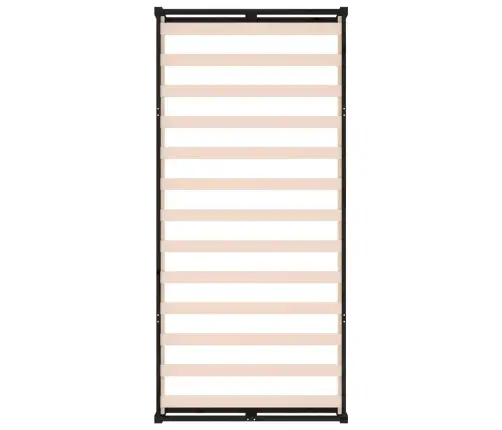 Gultas Rāmis, Melns, 75X190 Cm, Vienvietīgs, Masīvkoks Vidaxl