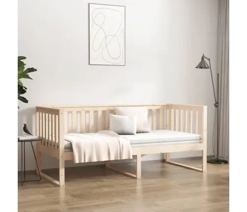 Dieninė Lova Be Čiužinio 100X200 Cm Pušies Masyvo
