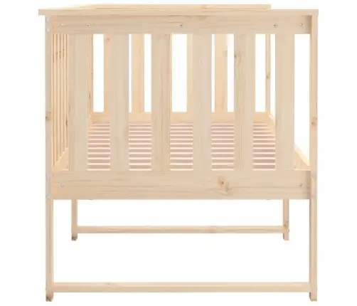 Dienas Gulta Bez Matrača, 75X190 Cm, Priedes Masīvkoks Vidaxl