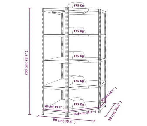 5-Kihiline Nurgariiul Sinine Teras Ja Tehispuit