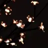 Led Medis Su Vyšnių Žiedais, 400cm 672 Šiltos Baltos Led