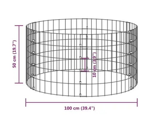 Sodo Komposto Dėžė, 100X50cm Galvanizuotas Plienas