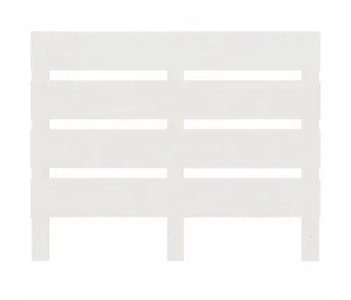 Galvgalis, Balts, 90X3X80 Cm, Priedes Masīvkoks Vidaxl