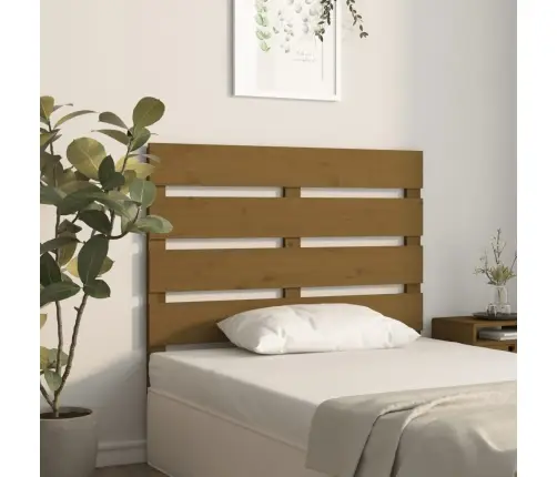 Galvūgalis, Medaus Rudas, 100X3X80cm Pušies Medienos Masyvas