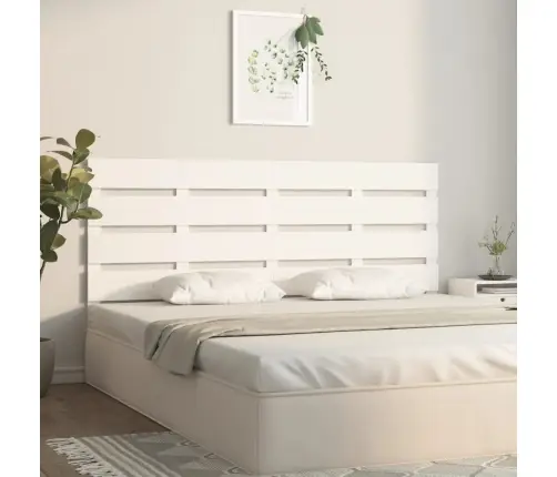 Galvgalis, Balts, 160X3X80 Cm, Priedes Masīvkoks Vidaxl Galvgalis, Balts, 160X3X80 Cm, Priedes Masīvkoks Vidaxl