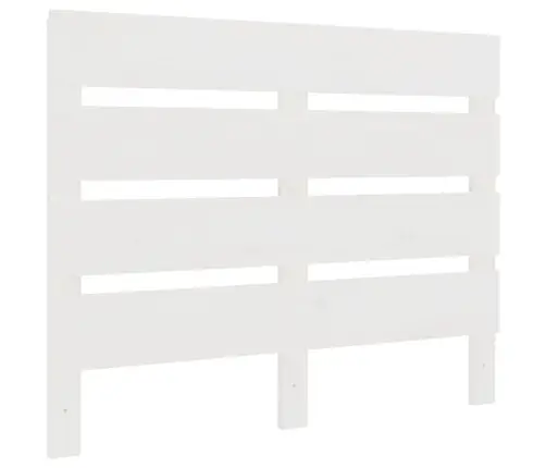 Galvgalis, Balts, 75X3X80 Cm, Priedes Masīvkoks Vidaxl