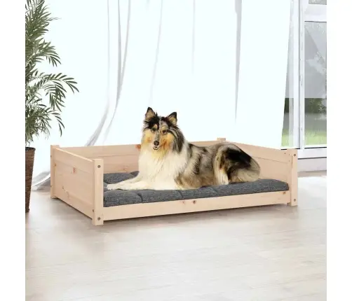 Lova Šunims, 95,5X65,5X28cm Pušies Medienos Masyvas