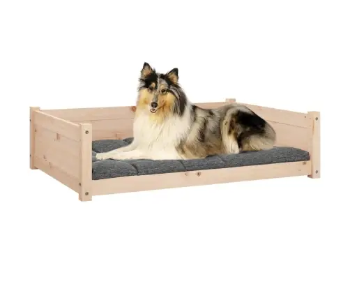 Lova Šunims, 95,5X65,5X28cm Pušies Medienos Masyvas
