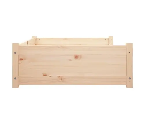 Lova Šunims, 95,5X65,5X28cm Pušies Medienos Masyvas