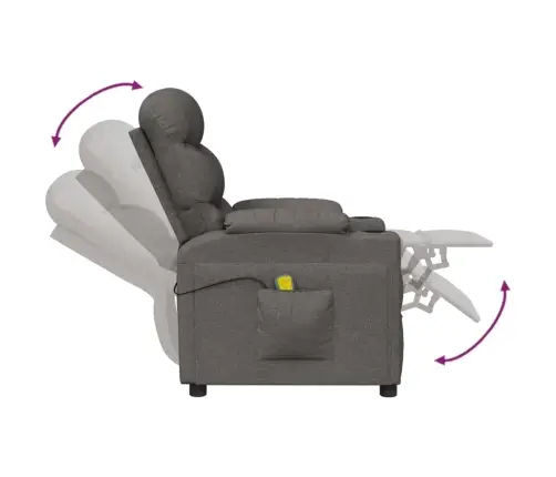 Massaažitool, Tumehall, Kangas