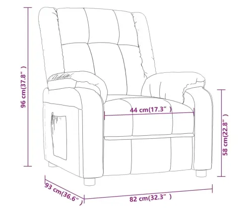 Atlošiamas Krėslas, Šviesiai Pilkos Spalvos, Audinys