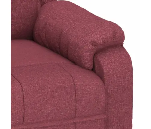 Masāžas Krēsls, Vīnsarkans Audums Vidaxl