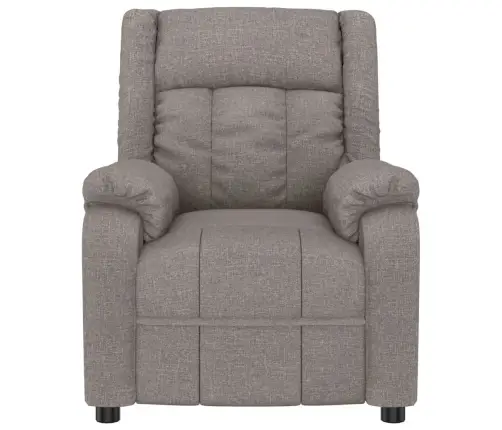 Masažinis Krėslas, Taupe Spalvos, Audinys