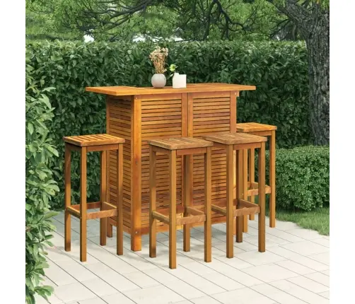 5-Osaline Aia Baarikomplekt, Akaatsiapuit