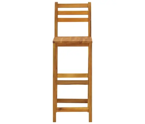 3-Daļīgs Dārza Bāra Mēbeļu Komplekts, Akācijas Masīvkoks Vidaxl