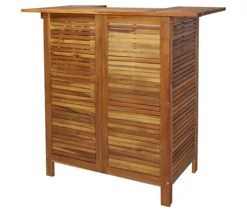 5-Daļīgs Dārza Bāra Mēbeļu Komplekts, Akācijas Masīvkoks Vidaxl