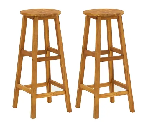 3-Daļīgs Dārza Bāra Mēbeļu Komplekts, Akācijas Masīvkoks Vidaxl