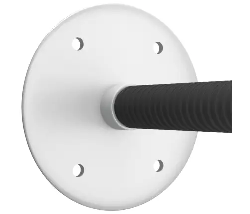 Vidinis Išgaubtas Eismo Veidrodis, Juodas, Ø40 cm Akrilas