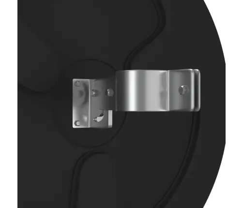 Kumer Õue Liikluspeegel Must Ø45 Cm Polükarbonaat