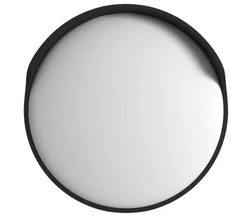 Kumer Õue Liikluspeegel Must Ø60 Cm Polükarbonaat