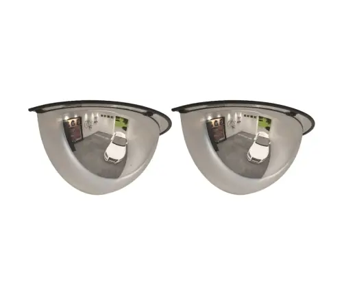 Satiksmes Spoguļi, 2 Gab., Sfēriska Kupolveida, Ø30 Cm, Akrils Vidaxl