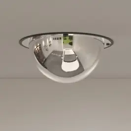 Pilna Kupola Formas Satiksmes Spogulis, Ø40 Cm, Akrils Vidaxl