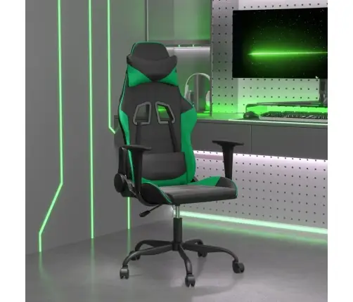 Massaažiga Mänguritool, Must Ja Roheline, Kunstnahk