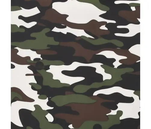 Masāžas Datorspēļu Krēsls, Melna Un Kamuflāžas Mākslīgā Āda Vidaxl