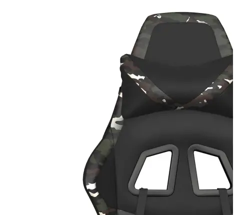 Mänguritool Jalatoega, Must Ja Kamuflaaž, Kunstnahk