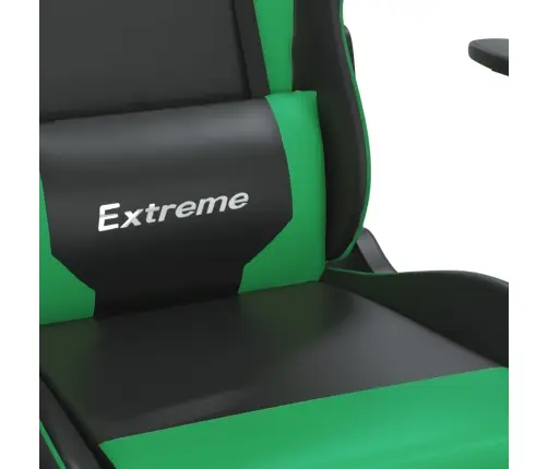 Massaažiga Mänguritool, Must Ja Roheline, Kunstnahk