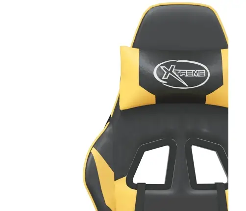 Mänguritool Jalatoega, Must Ja Kuldne, Kunstnahk