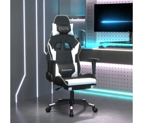 Mänguritool Jalatoega, Must Ja Valge, Kunstnahk