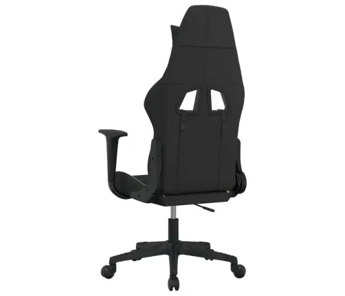 Massaažiga Mänguritool, Must Ja Kreemjas, Kangas