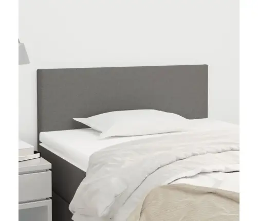 Gultas Galvgalis, 80X5X78/88 Cm, Tumši Pelēks Audums Vidaxl