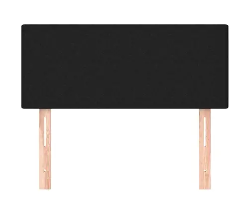 Gultas Galvgalis, 80X5X78/88 Cm, Melns Audums Vidaxl