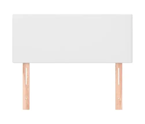 Galvūgalis, Baltos Spalvos, 90X5X78/88cm Dirbtinė Oda