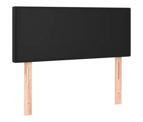 Galvūgalis, Juodos Spalvos, 100X5X78/88 cm Dirbtinė Oda
