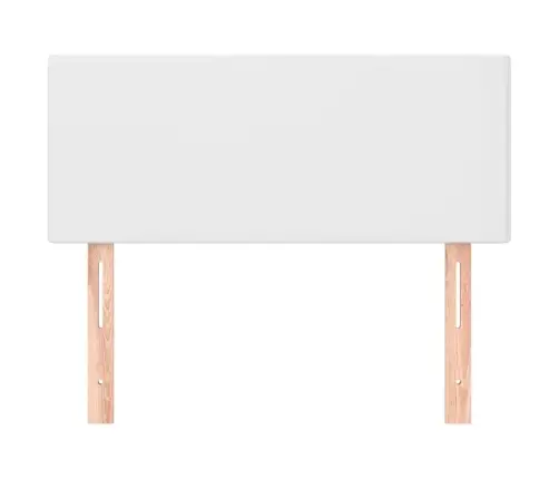 Galvūgalis, Baltos Spalvos, 100X5X78/88 cm Dirbtinė Oda