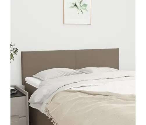 Galvūgaliai, 2Vnt., Taupe Spalvos, 72X5X78/88cm Audinys