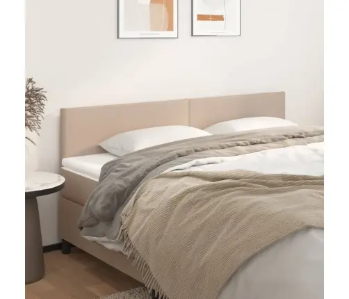 Voodipeatsid 2 Tk, Cappuccino, 80X5X78/88 cm Kunstnahk