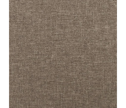 Gultas Galvgaļi, 2 Gab., 90X5X78/88 Cm, Pelēkbrūns Audums Vidaxl