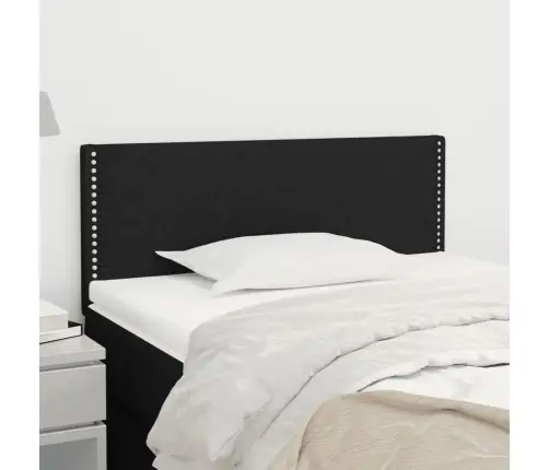 Gultas Galvgalis, 90X5X78/88 Cm, Melns Audums Vidaxl Gultas Galvgalis, 90X5X78/88 Cm, Melns Audums Vidaxl