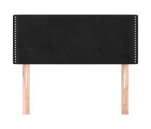 Galvūgalis, Juodos Spalvos, 90X5X78/88cm Aksomas