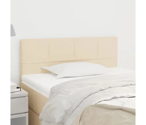 Galvūgalis, Kreminės Spalvos, 80X5X78/88cm Audinys