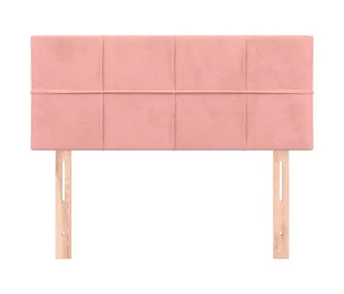 Voodipeats, Roosa, 80X5X78/88 cm Samet