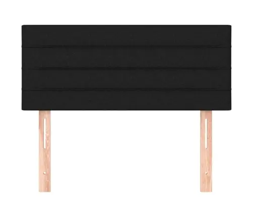 Gultas Galvgalis, 80X5X78/88 Cm, Melns Audums Vidaxl Gultas Galvgalis, 80X5X78/88 Cm, Melns Audums Vidaxl