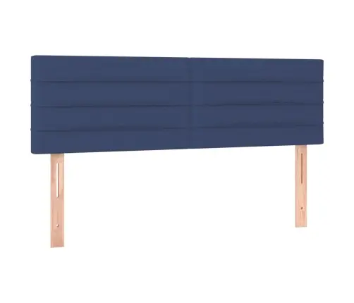 Voodipeatsid 2 Tk, Sinine, 72X5X78/88 cm Kangas