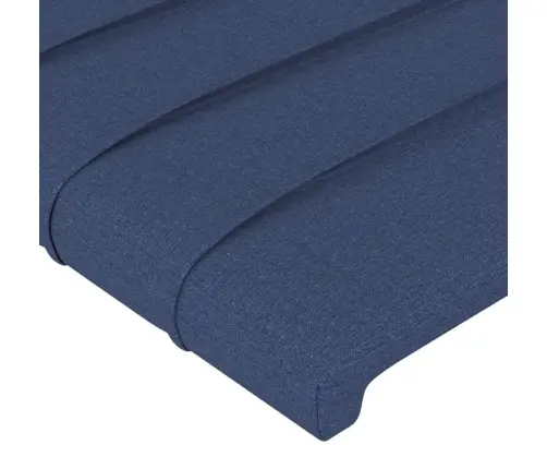 Voodipeatsid 2 Tk, Sinine, 72X5X78/88 cm Kangas