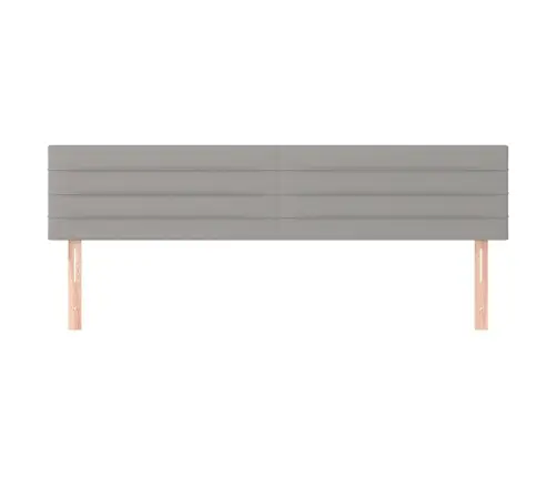 Gultas Galvgaļi, 2 Gab., 90X5X78/88 Cm, Gaiši Pelēks Audums Vidaxl Gultas Galvgaļi, 2 Gab., 90X5X78/88 Cm, Gaiši Pelēks Audums Vidaxl