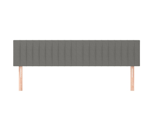 Galvūgalis, 2Vnt.,Tamsiai Pilkos Spalvos,90X5X78/88cm Audinys